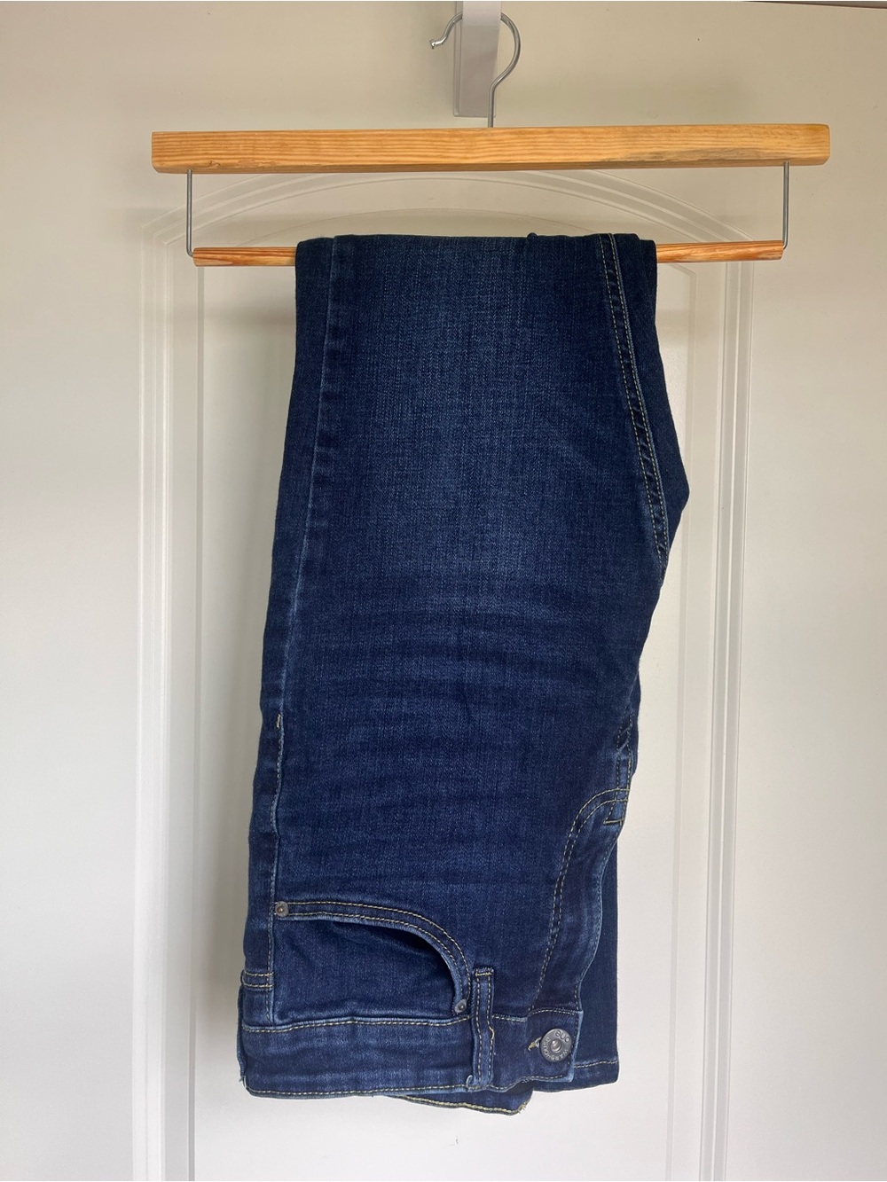 Warehouse One Slim Straight Dark Blue Men's Jeans